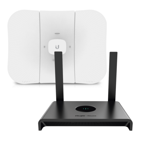 Duo Pack de Litebeam 5AC Gen2 y Router Ruijie RG-EW300N
