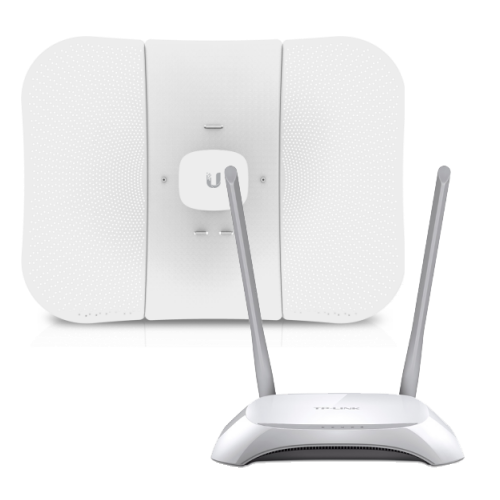 Duo Pack de Litebeam 5AC Gen2 y Router TP-Link TL-WR840N