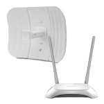 Duo Pack de Litebeam M5-23 y Router TP-Link TL-WR840N
