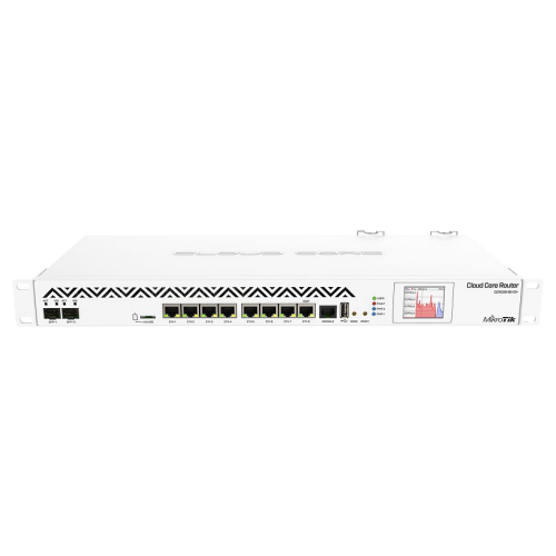 Mikrotik Cloud Core Router CCR1036-8G-2S+, 36 nucleos, 1U, 8 Ptos Gb, 2 Ptos SFP+, 4Gb RAM
