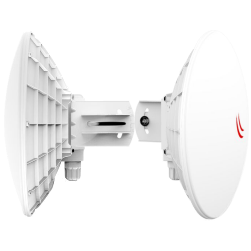 Antena Dish con Radio Integrado Mikrotik DynaDish 5, 25 dBi, CPU 720 Mhz, 128 Mb RAM, Licencia L3