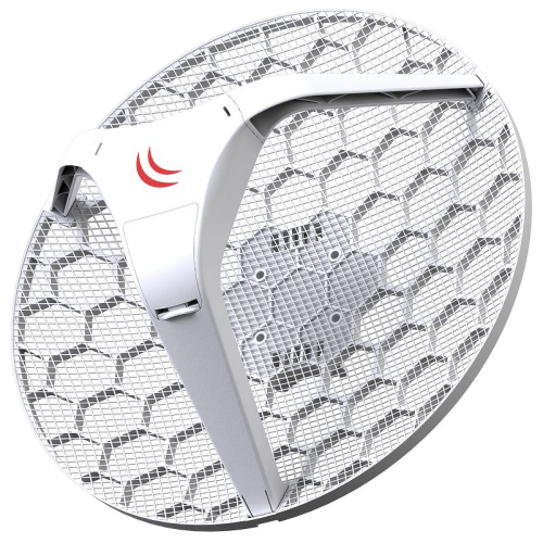 Antena Dish con Radio Mikrotik LHG 2 (RBLHG-2nD), 18 dBi, L3