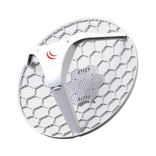 Antena Dish con Radio Mikrotik LHG 5 (RBLHG-5nD), 24.5 dBi, L3