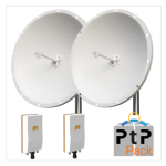 PtP Pack - 2x Mimosa B5c, 2 x TxPro TXTXP486528N, 5 Ghz, 1.5 Gbps, MIMO 4x4, 28 dBi
