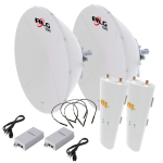 PtP Pack - 2 x Mimosa C5c, 2 x ALGcom UHP-5800-32-09-DP, 4.9-6.4 Ghz, 500 Mbps, MIMO 2x2, 32 dBi