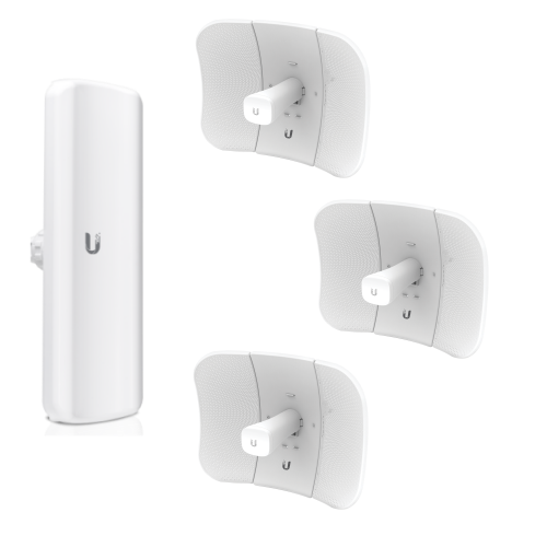 WISP Pack Ubiquiti Litebeam, Sectorial GPS 90 grados y 3 CPE's Litebeam AC Gen2