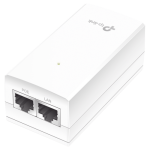 Inyector PoE TP-Link TL-POE2412G, 24V Pasivo, 12W, 2 Ptos Gb, Montable en Pared