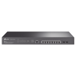 Switch TP-Link TL-SG3210XHPM2, 8 Ptos 10/1000/2500 Mbps PoE+, 2 Ptos SFP+, 240 W, Omada SDN