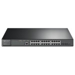 Switch PoE TP-Link TL-SG3428XMP, 24 Ptos Gb PoE+, 4 Ptos SFP+, 384W, Administrable, Omada