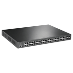 Switch TP-Link TL-SG3452P, 48 Ptos Gb PoE+, 4 Ptos SFP, Omada, 384 W, para Rack