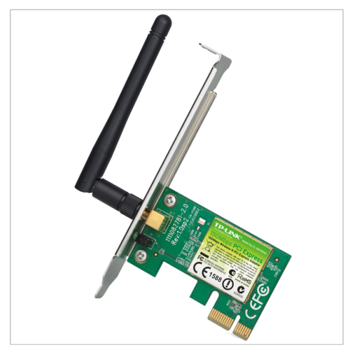 Tarjeta de Red Inalámbrica TP-Link TL-WN781ND, PCI Express, 150 Mbps