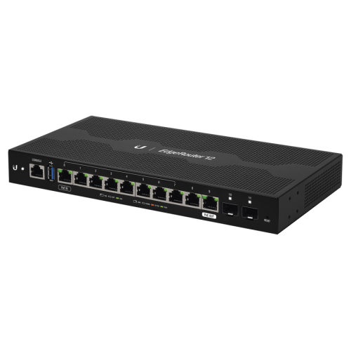 Ruteador Ubiquiti EdgeRouter ER-12, 10 Puertos Gigabit + 2 SPF