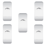 Pack de 5 Nanostation Loco M2, 2.4 Ghz, 8 Dbi