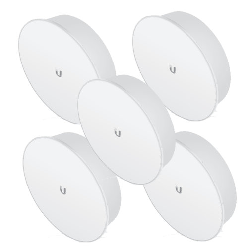 Pack de 5 PowerBeam M5-300-ISO 5 Ghz, 300mm, 22 Dbi, Radome IsoBeam
