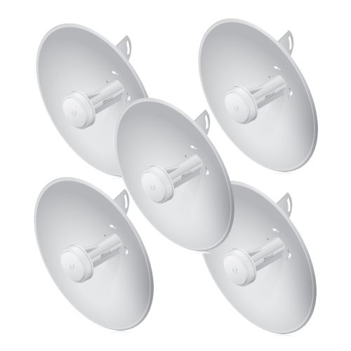 Pack de 5 PowerBeam M5-400 5 Ghz, 400mm, 25 Dbi Polarización Dual