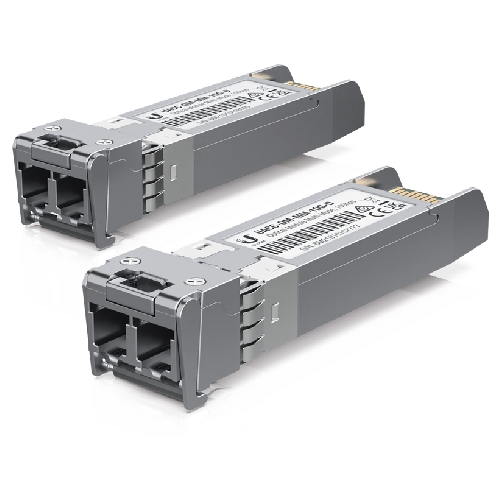 Módulo SFP+ Ubiquiti UniFi UACC-OM-MM-10G-D-2, Multimodo 10 Gbps, 300 mts, LC, Pack de 2