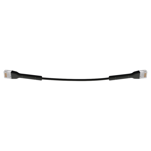 Patch Cord Ubiquiti UniFi UC-PATCH-RJ45-BK, Cat6, 22 cm, negro