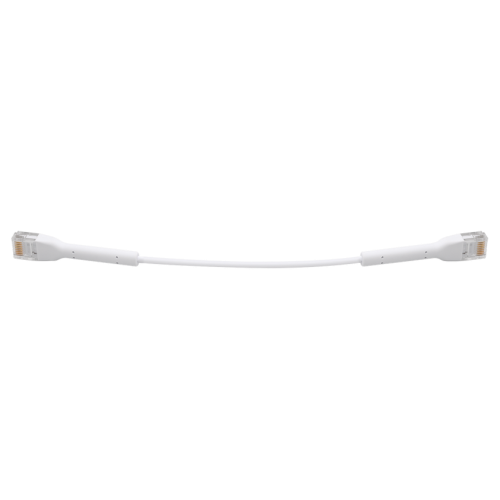 Patch Cord Ubiquiti UniFi UC-PATCH-RJ45, Cat6, 22 cm, blanco