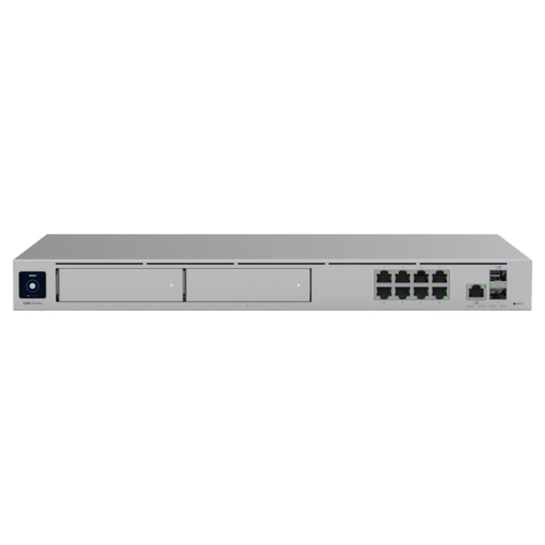Ubiquiti Dream Machine Pro Max, UDM-Pro-Max, Gateway Cloud Key, 150 Dispositivos, 2000 Clientes, 2 Bahías DD 3.5, 128 Gb SSD