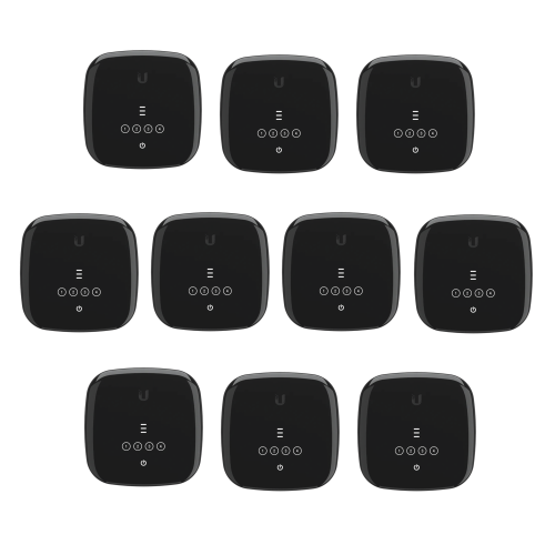 ISP Pack de 10 Unidades Ubiquiti UFiber UF-WIFI6, ONU 1Pto WAN GPON (SC/APC), 4 Ptos GB, WiFi 802.11ax