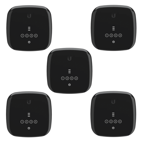 ISP Pack de 5 Unidades Ubiquiti UFiber UF-WIFI6, ONU 1Pto WAN GPON (SC/APC), 4 Ptos GB, WiFi 802.11ax