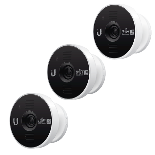 Cámara IP Unifi Video Micro, HD, WiFi 2.4 y 5Ghz en Paquete de 3