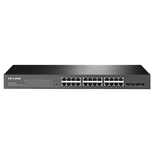 Smart Switch TP-Link T1600G-28TS, 24 Ptos Gb, 4 Ptos SFP, Capa 2