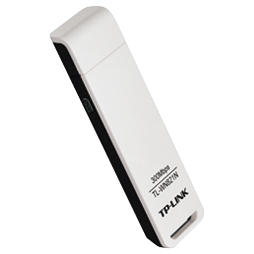 Adaptador de Red Inalámbrico TP-Link TL-WN821N, USB, 802.11n (2.4 Ghz), MIMO